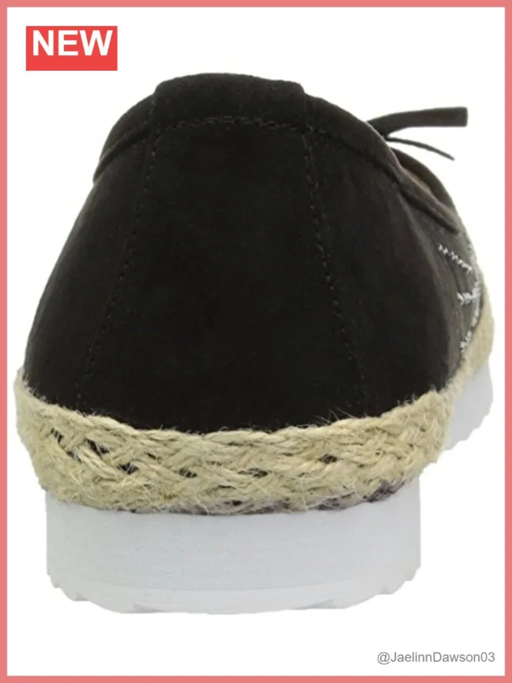 Women's Suede Wedge Sneakers Espadrille Style Pull-On Bow Detail